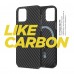 Чехол накладка ArmorStandart TPU LikeCarbon MagCase для Apple iPhone 15 Black (ARM69289)