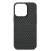 Чехол накладка ArmorStandart TPU LikeCarbon MagCase для Apple iPhone 15 Pro Black (ARM69290)