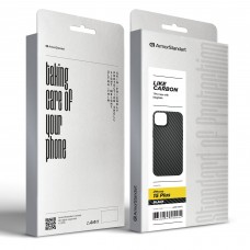 Чехол накладка ArmorStandart TPU LikeCarbon MagCase для Apple iPhone 15 Plus Black (ARM69292)