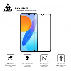 Защитное стекло ArmorStandart Pro для Huawei Honor X6 / X6a Black (ARM69381)