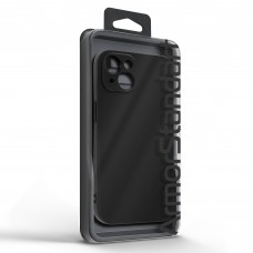 Чехол накладка TPU Armorstandart Matte Slim Fit для Apple iPhone 14 Camera cover Black (ARM69486)