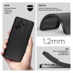 Чехол накладка TPU Armorstandart Matte Slim Fit для Xiaomi 13T Pro 5G Camera cover Black (ARM69615) Чехол накладка TPU Armorstandart Matte Slim Fit для Xiaomi 13T Pro 5G Camera cover Black (ARM69615)