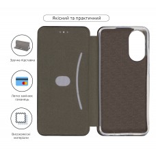 Чехол книжка ArmorStandart PU G-Case для Oppo A78 4G Black (ARM69674)
