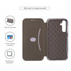 Чехол книжка ArmorStandart PU G-Case для Samsung A25 5G (A256) Black (ARM69686)
