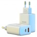 Сетевое зарядное устройство ArmorStandart AR35 1USB 1Type-C PD30W 3A QC3.0 White (ARM69689)