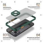 Чехол накладка ArmorStandart PC Frosted Matte для Xiaomi 13T / 13T Pro Dark Green (ARM69707)