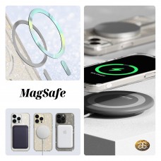 Чехол накладка ArmorStandart TPU Glow Magsafe для Apple iPhone 13 Pro Max Transparent (ARM69721)