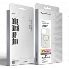 Чехол накладка ArmorStandart TPU Glow Magsafe для Apple iPhone 14 Pro Max Transparent (ARM69725)