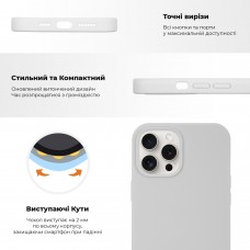 Чехол накладка SK Original TPU Silicone для Apple iPhone 15 Pro Max Black (ARM69780)
