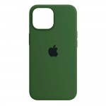 Чехол накладка SK Original TPU Silicone для Apple iPhone 15 Pro Max Virid Green (ARM69793)