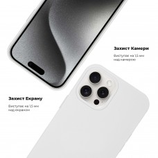 Чехол накладка SK Original TPU Silicone для Apple iPhone 15 Pro Black (ARM69801)