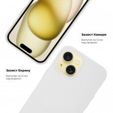 Чехол накладка SK Original TPU Silicone для Apple iPhone 15 Plus Grapefruit (ARM69848)