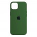 Чехол накладка SK Original TPU Silicone для Apple iPhone 15 Plus Virid Green (ARM69856)