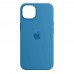 Чехол накладка SK Original TPU Silicone для Apple iPhone 15 Plus Blue Fog (ARM69861)