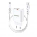 Сетевое зарядное устройство ArmorStandart AR012 1USB 24W 5A+ USB-Type-C cable White (ARM69893)