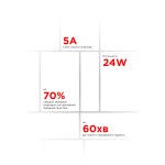 Сетевое зарядное устройство ArmorStandart AR012 1USB 24W 5A+ USB-Type-C cable White (ARM69893)