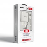 Сетевое зарядное устройство ArmorStandart AR012 1USB 24W 5A+ USB-Type-C cable White (ARM69893)