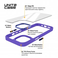 Чехол накладка ArmorStandart PC UNIT2 для Apple iPhone 14 Pro Lavander (ARM69949)