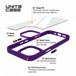 Чехол накладка ArmorStandart PC UNIT2 для Apple iPhone 15 Plus Purple (ARM69976) Чехол накладка ArmorStandart PC UNIT2 для Apple iPhone 15 Plus Purple (ARM69976)