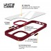 Чехол накладка ArmorStandart PC UNIT2 для Apple iPhone 15 Plus Marsala (ARM69978)