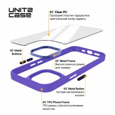 Чехол накладка ArmorStandart PC UNIT2 для Apple iPhone 15 Pro Lavander (ARM69984)