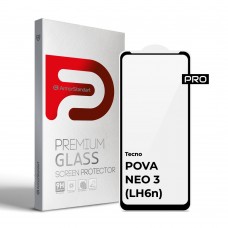 Защитное стекло ArmorStandart Pro для Tecno POVA NEO 3 (LH6n) Black (ARM70387)