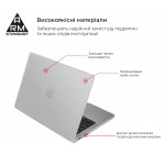 Чехол для ноутбука PC Armorstandart Matte Shell Apple MacBook Air 15 M2 2023 A2941 Clear (ARM70397)