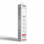 Сетевой фильтр ArmorStandart A-PS44 4 розеток 4USB 17W 10A 2.5KW 2m White (ARM70436)