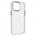 Чехол накладка Armorstandart TPU Unit MagSafe для Apple iPhone 14 Pro Max Matte Clear Silver (ARM70438)