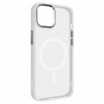 Чехол накладка Armorstandart TPU Unit MagSafe для Apple iPhone 12/12 Pro Matte Clear Silver (ARM70444) Чехол накладка Armorstandart TPU Unit MagSafe для Apple iPhone 12/12 Pro Matte Clear Silver (ARM70444)