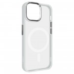 Чехол накладка Armorstandart TPU Unit MagSafe для Apple iPhone 13 Matte Clear Silver (ARM70445) Чехол накладка Armorstandart TPU Unit MagSafe для Apple iPhone 13 Matte Clear Silver (ARM70445)