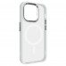 Чехол накладка Armorstandart TPU Unit MagSafe для Apple iPhone 13 Pro Matte Clear Silver (ARM70463)
