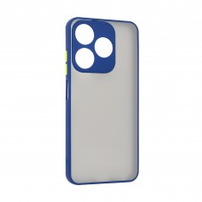 Чехол накладка ArmorStandart PC Frosted Matte для Tecno Spark 10 4G (KI5q) Navy Blue (ARM70499)