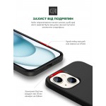 Чехол накладка ArmorStandart TPU ICON2 для Apple iPhone 15 Black (ARM70504) Чехол накладка ArmorStandart TPU ICON2 для Apple iPhone 15 Black (ARM70504)