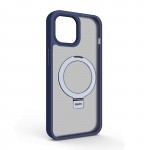 Чехол накладка ArmorStandart PC Unit Stand для Apple iPhone 15 Plus Dark Blue (ARM70574)