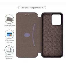 Чехол книжка ArmorStandart PU G-Case для ZTE Blade A73 4G Black (ARM70729)