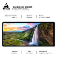 Защитное стекло ArmorStandart Pro для Google Pixel 7a Black (ARM70852)
