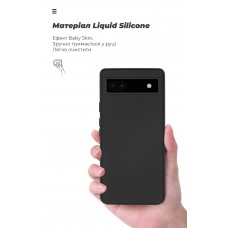Чехол накладка ArmorStandart TPU ICON для Google Pixel 6a Black (ARM70907)