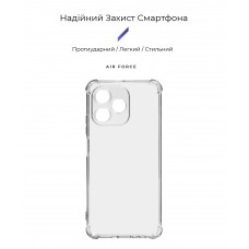 Чехол накладка ArmorStandart TPU Air Force для Realme C51 / C53 Camera cover Transparent (ARM71017)