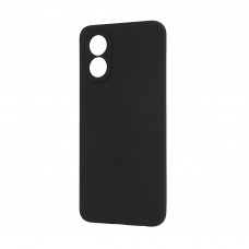 Чехол накладка TPU Armorstandart Matte Slim Fit для Oppo A18 4G / A38 4G Camera cover Black (ARM71028)
