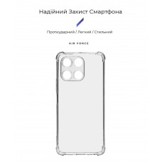 Чехол накладка ArmorStandart TPU Air Force для Huawei Honor X6a Camera cover Transparent (ARM71057)