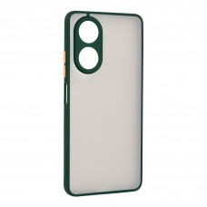Чехол накладка ArmorStandart PC Frosted Matte для Oppo A58 4G Dark Green (ARM71066)