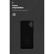 Чехол накладка ArmorStandart TPU ICON для Samsung A05 (A055) Black (ARM71801)