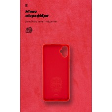 Чехол накладка ArmorStandart TPU ICON для Samsung A05 (A055) Red (ARM71803)