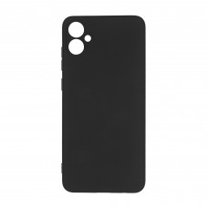 Чехол накладка TPU Armorstandart Matte Slim Fit для Samsung A05 (A055) Camera cover Black (ARM71805)