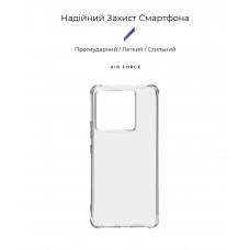 Чехол накладка ArmorStandart TPU Air Force для Xiaomi Redmi Note 13 Pro 5G / Poco X6 5G Transparent (ARM71832)
