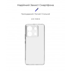 Чехол накладка ArmorStandart TPU Air для Xiaomi Redmi Note 13 Pro 5G / Poco X6 5G Camera cover Clear (ARM71835)