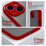 Чехол накладка ArmorStandart PC Frosted Matte для Xiaomi Redmi Note 13 Pro 5G / Poco X6 5G Red (ARM71845) Чехол накладка ArmorStandart PC Frosted Matte для Xiaomi Redmi Note 13 Pro 5G / Poco X6 5G Red (ARM71845)