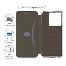 Чехол книжка ArmorStandart PU G-Case для Xiaomi Redmi Note 13 Pro 5G / Poco X6 5G Blue (ARM71846)