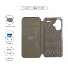 Чехол книжка ArmorStandart PU G-Case для Xiaomi Redmi Note 13 Pro+ 5G Black (ARM71849)